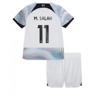 Liverpool Mohamed Salah #11 Udebanesæt Børn 2022-23 Kortærmet (+ Korte bukser)